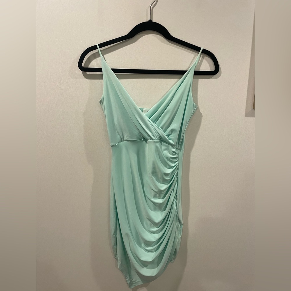 Mint Green Bodycon Mini Dress